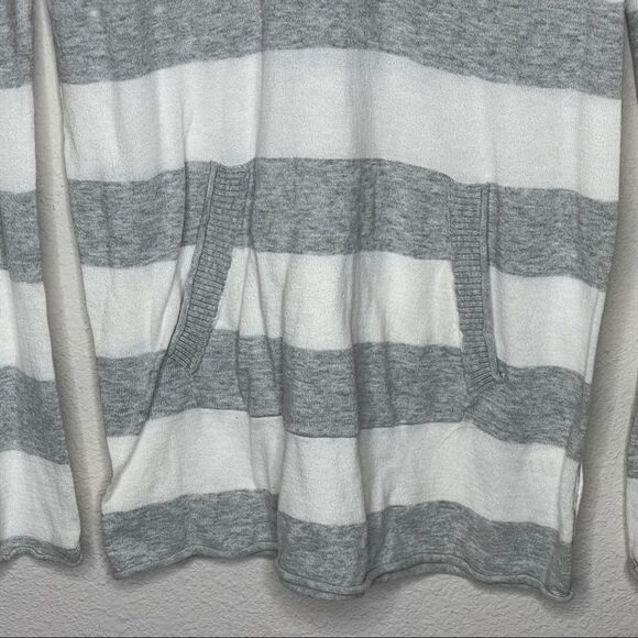 Michael Stars Striped Hoodie Sweater - Picture 5 of 8